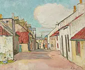 Street Scene Largo By Leslie Hunter