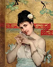 The Lovebird By Frans Verhas