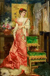 The Portrait By Frans Verhas