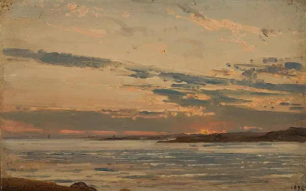 Studie, 1896 By Amaldus Clarin Nielsen