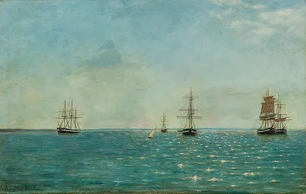 Ved Cadiz, 1925 By Amaldus Clarin Nielsen