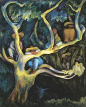 Paisaje Nocturno 1947 By Diego Rivera