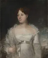 Portrait of Jane Anne Inglis, nee Mason By John Constable