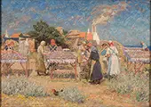 Sun Drying Herrings By Laurits Tuxen