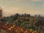 View of Alhambra, 1902 By Laurits Tuxen
