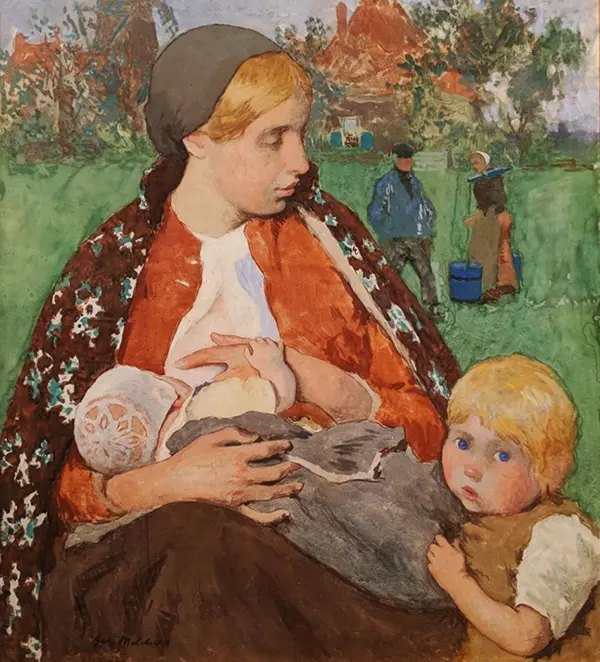 Madonna of the Fields By Gari Melchers