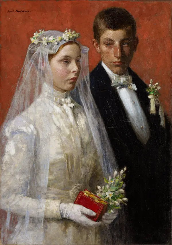 Marriage 1893 By Gari Melchers