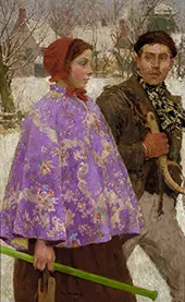 Skaters 1892 By Gari Melchers