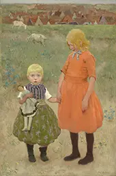 The Sisters 1895 By Gari Melchers