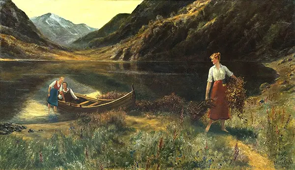 An Idyl from Norway By Hans Dahl