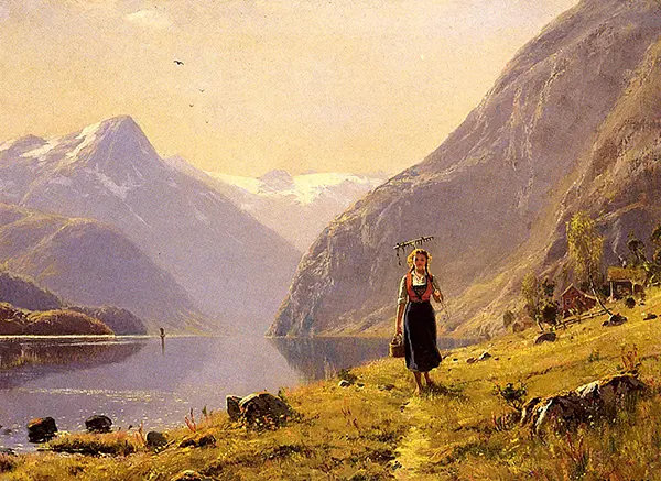 By the Fjord By Hans Dahl