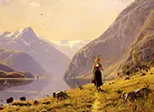 By the Fjord By Hans Dahl