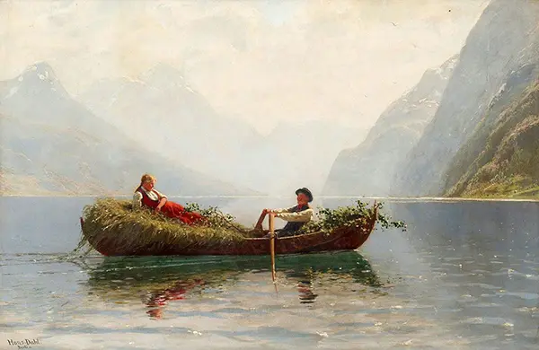 Sognefjord By Hans Dahl