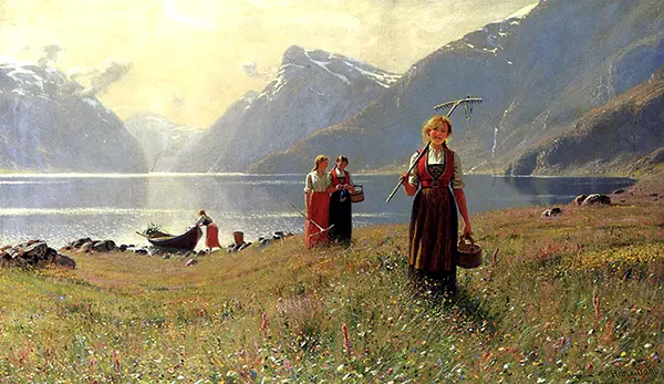 Summer Day By Hans Dahl