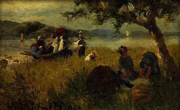 The Picnic By Hans Dahl