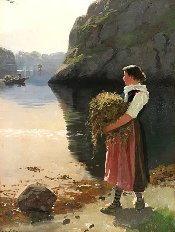 When Transporting Hay By Hans Dahl