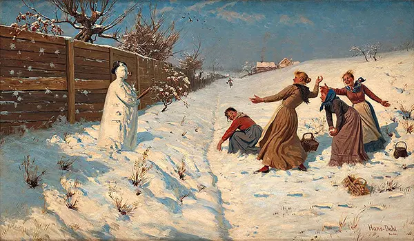 Winter Play By Hans Dahl