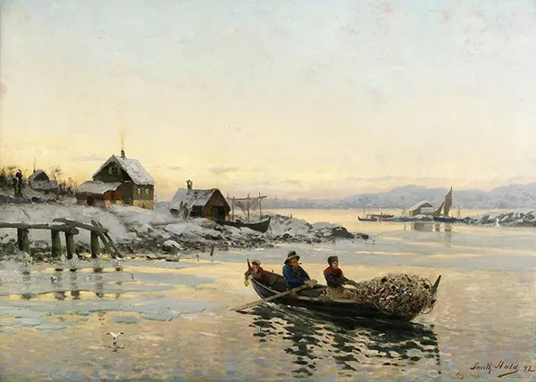 Land of the Catch 1892 By Frithjof Smith-Hald
