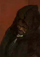 Head of a Hooded Monk By Nikolaos Gyzis