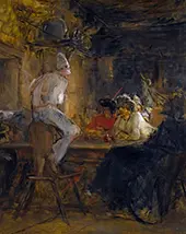 In the Tavern By Nikolaos Gyzis