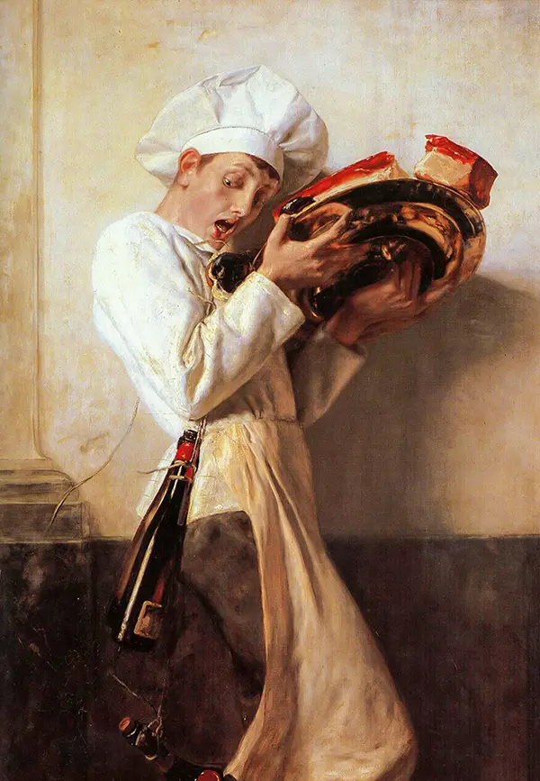 Pastry Man, 1898 By Nikolaos Gyzis