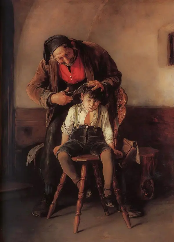 The Barber By Nikolaos Gyzis
