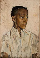 Portrait of a Boy, 1930 By Laura Wheeler Waring
