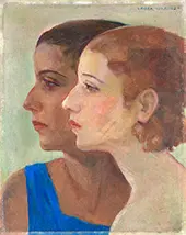 Mother and Daughter, 1927 By Laura Wheeler Waring