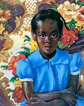 Little Brown Girl By Laura Wheeler Waring