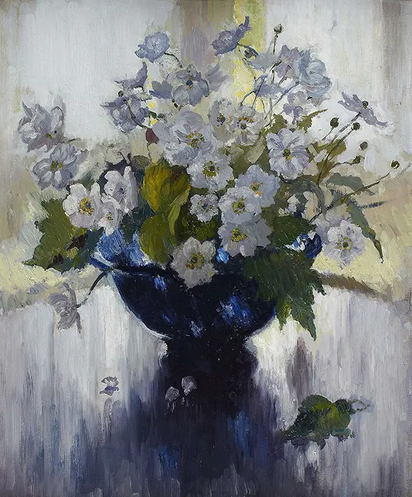 Japanese Anemones By Patrick Adam