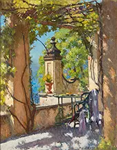 On the Terrace By Patrick Adam