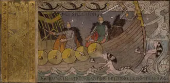 Asmund and Brothers at Sea 1902 By Gerhard Munthe