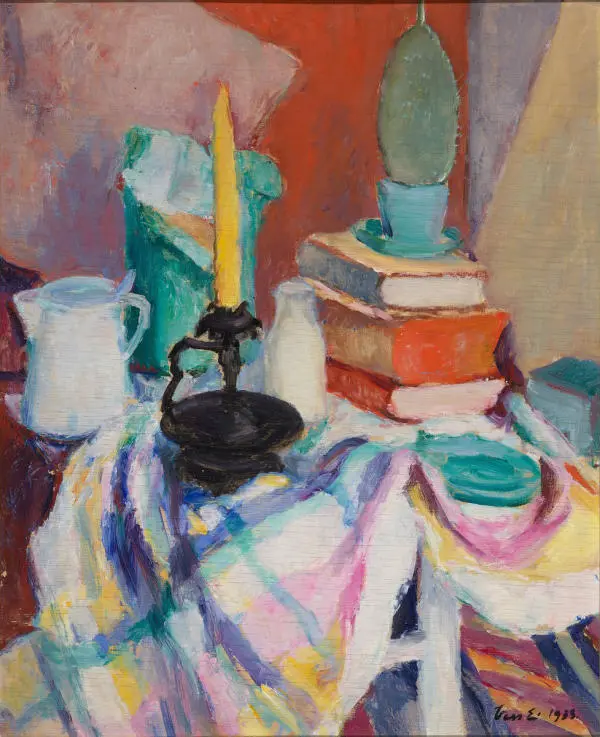 Still Life 3 1933 By Elemer Vass