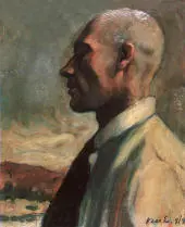 Self Portrait 1919 By Elemer Vass