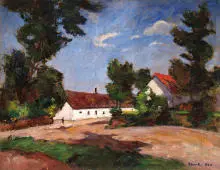 Farm 1926 By Elemer Vass