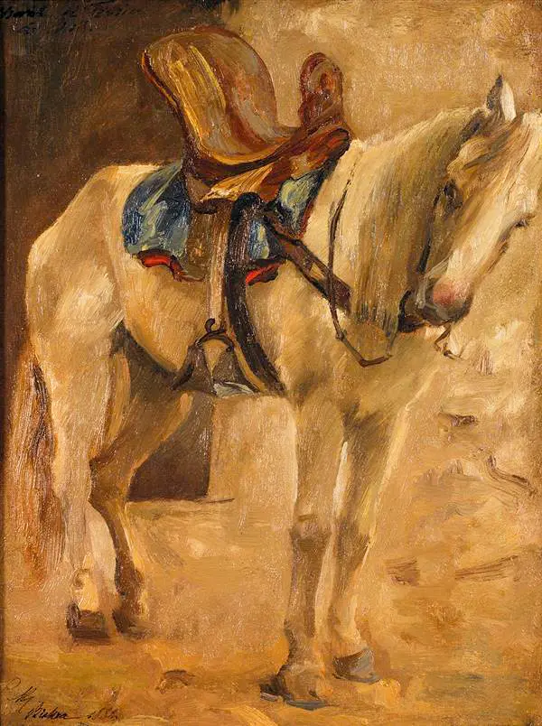 The Horse of the Artist By Gabriel Ferrier