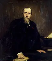 Portrait of Paul Deroulede By Gabriel Ferrier