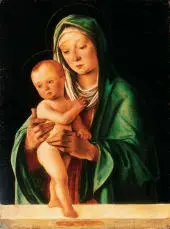 Virgin and Child 1490 By Lorenzo Costa
