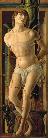 Saint Sebastian By Lorenzo Costa
