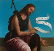 Saint John the Baptist By Lorenzo Costa