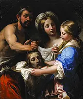 Salome with the Head of Saint John the Baptist By Onorio Marinari