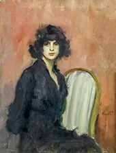 Portrait of a Lady By Ambrogio Antonio Alciati