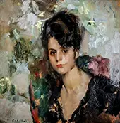 Portrait of a Woman By Ambrogio Antonio Alciati