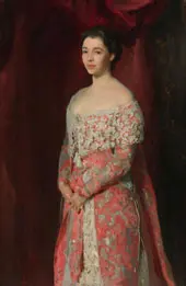 Portrait of Mrs Leopold Hirsch 1906 By John Singer Sargent