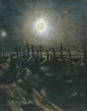 A Star Shell Exhibited 1916 By Christopher Richard Wynne Nevinson