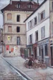 Bicycettes Paris France By Christopher Richard Wynne Nevinson