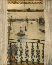 Greenwich Reach By Christopher Richard Wynne Nevinson