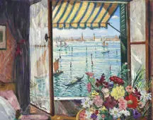 From a Venetian Window By Christopher Richard Wynne Nevinson