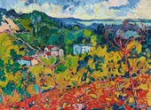 Bougival 1905 By Maurice de Vlaminck
