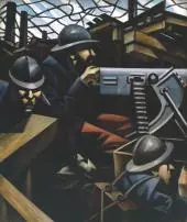 La Mitrailleuse 1915 By Christopher Richard Wynne Nevinson